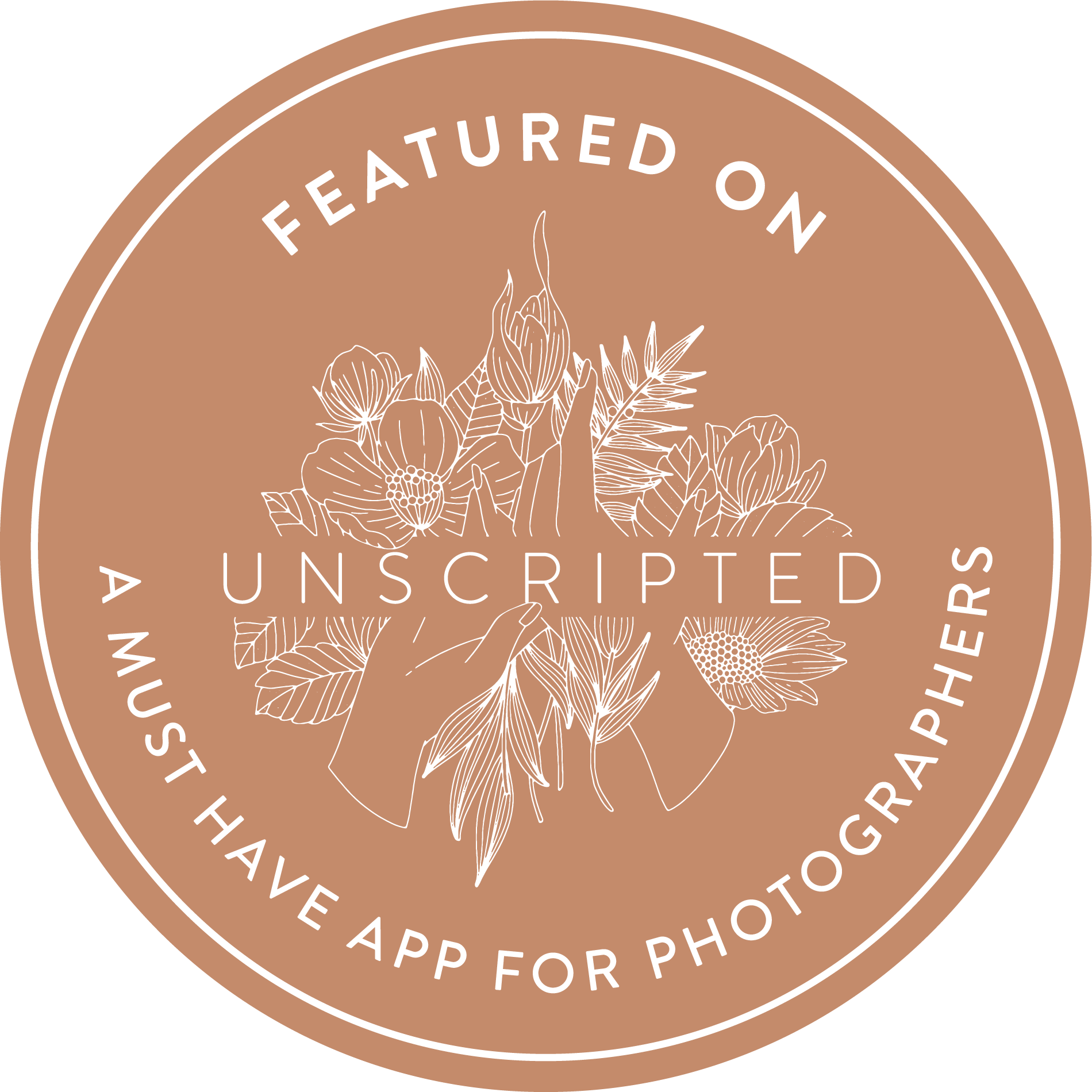 unscripted-featured sticker