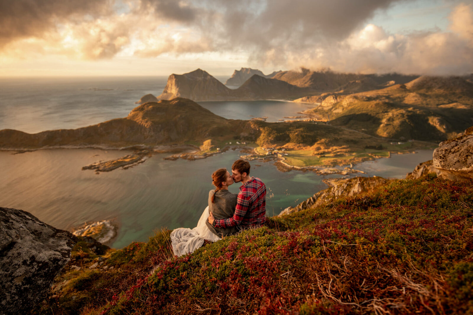 elopement auf den lofoten in Norwegen