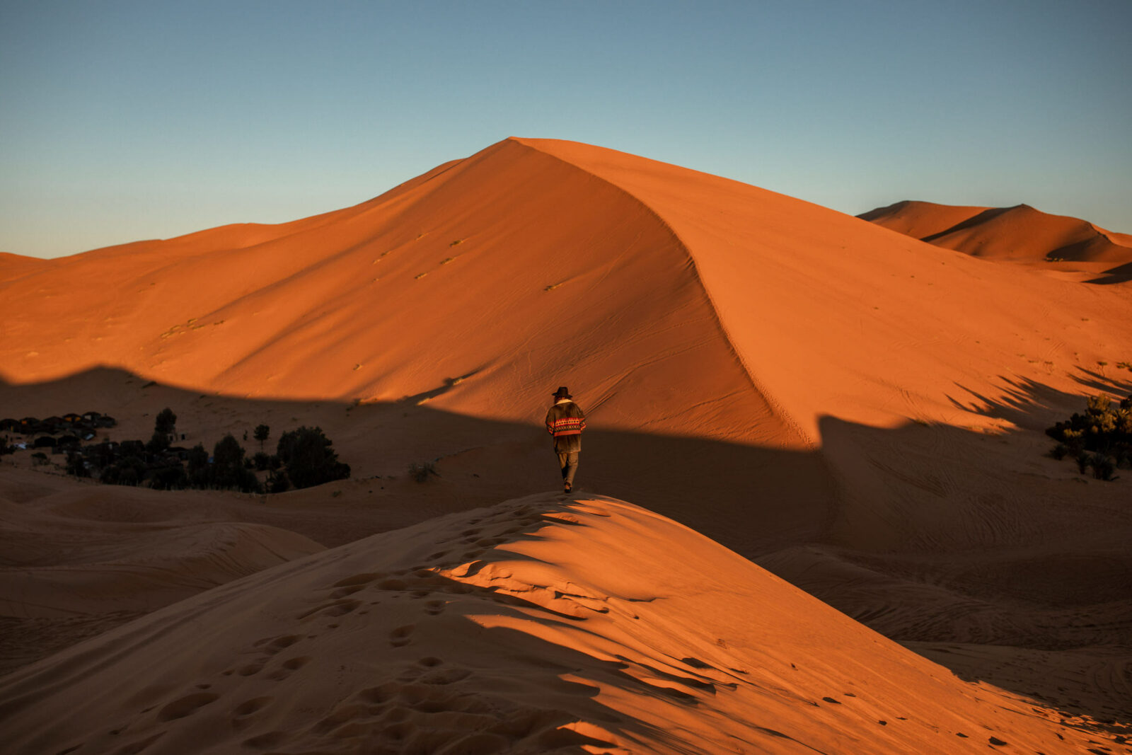 sand düne in marokko