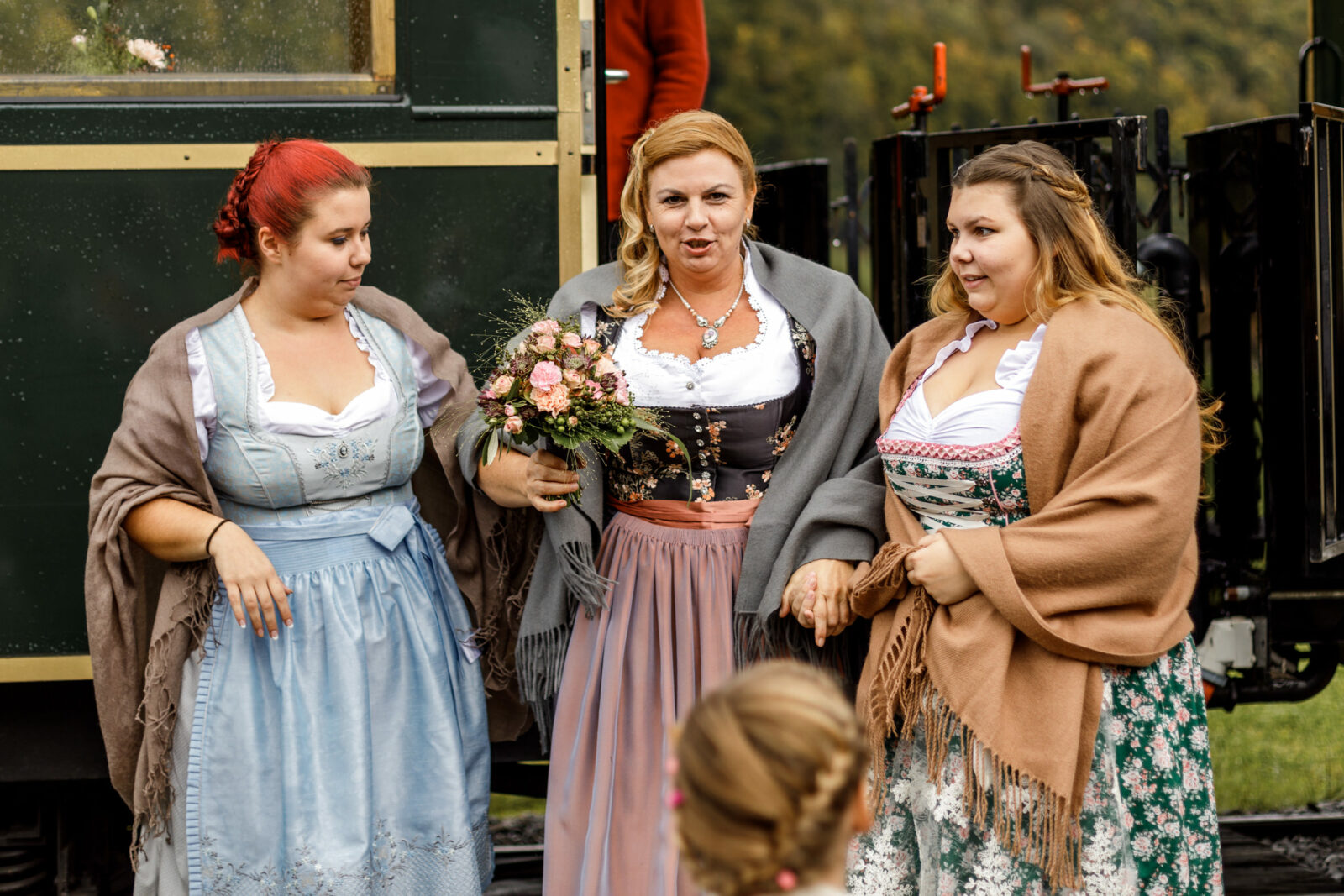 waelderbaehnle wedding at bregenzerwald in austria