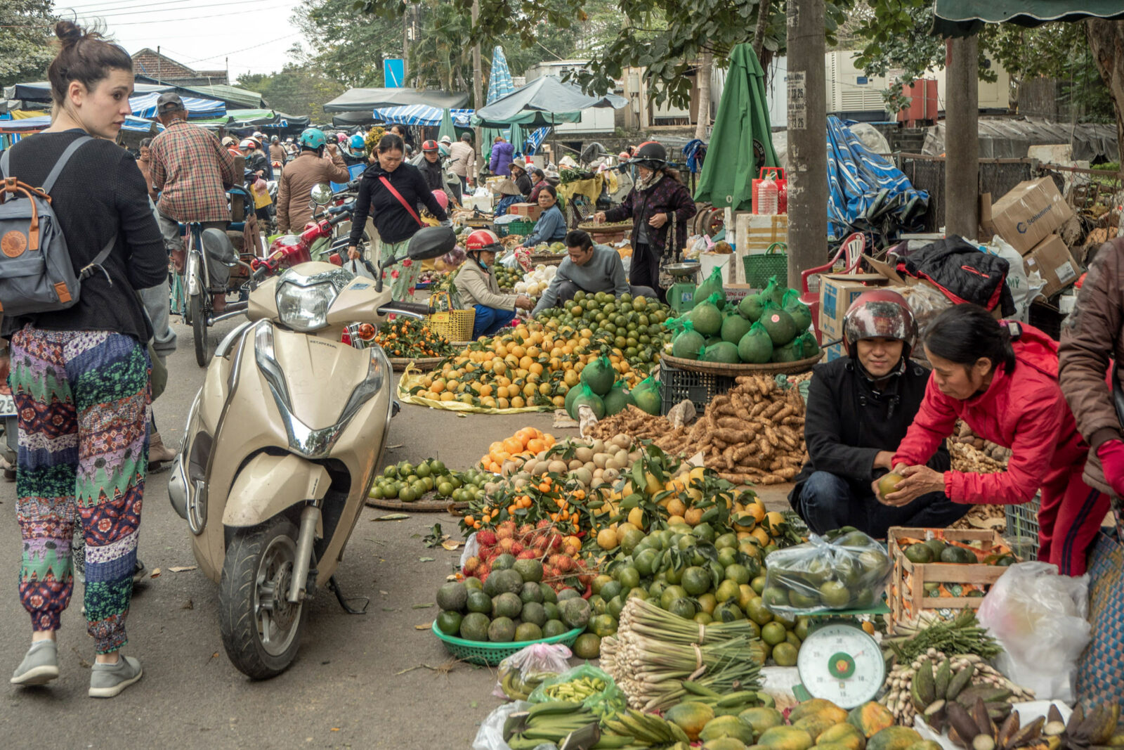 Obst Gemüsemarkt Vietnam