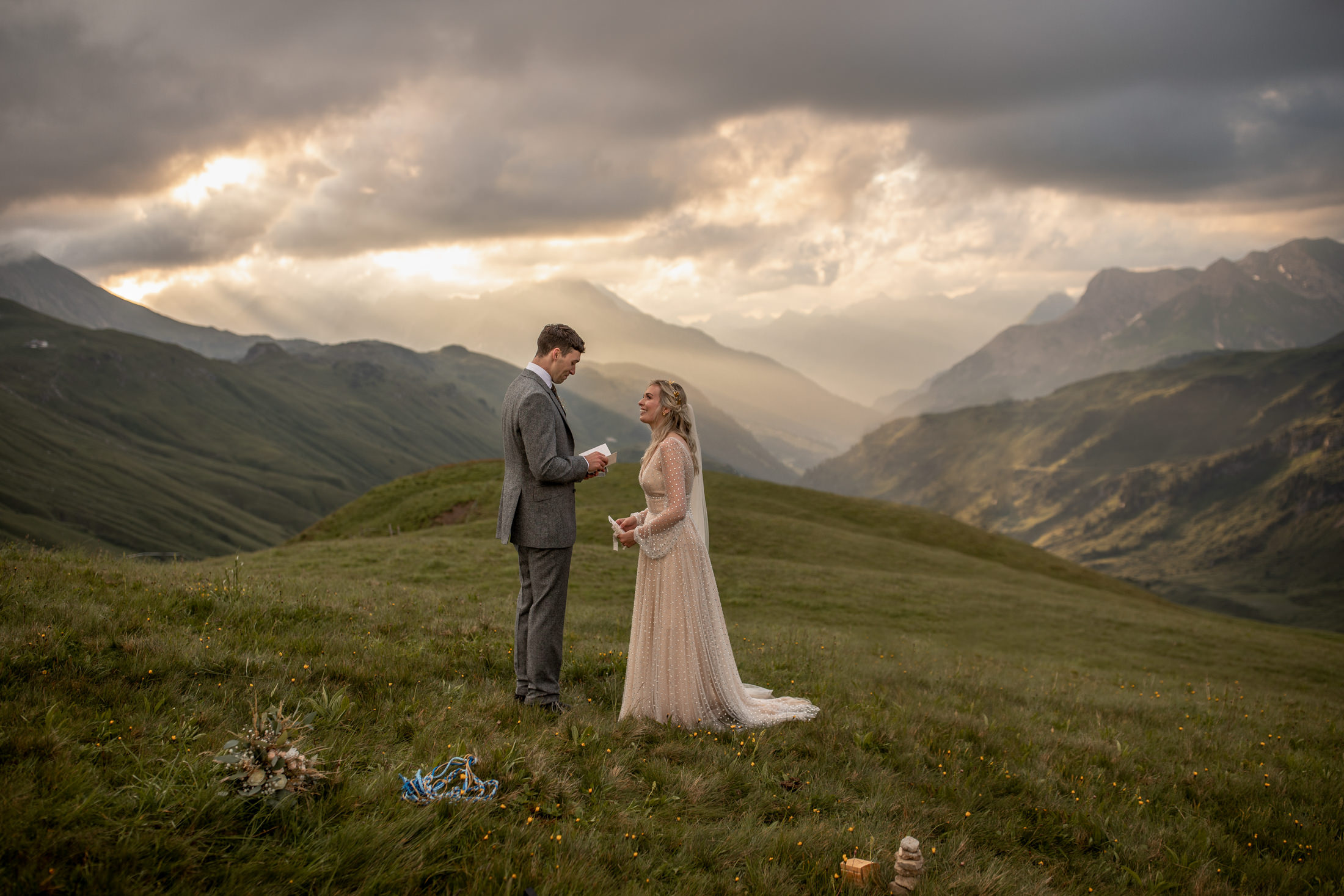 elopement in the alps europe