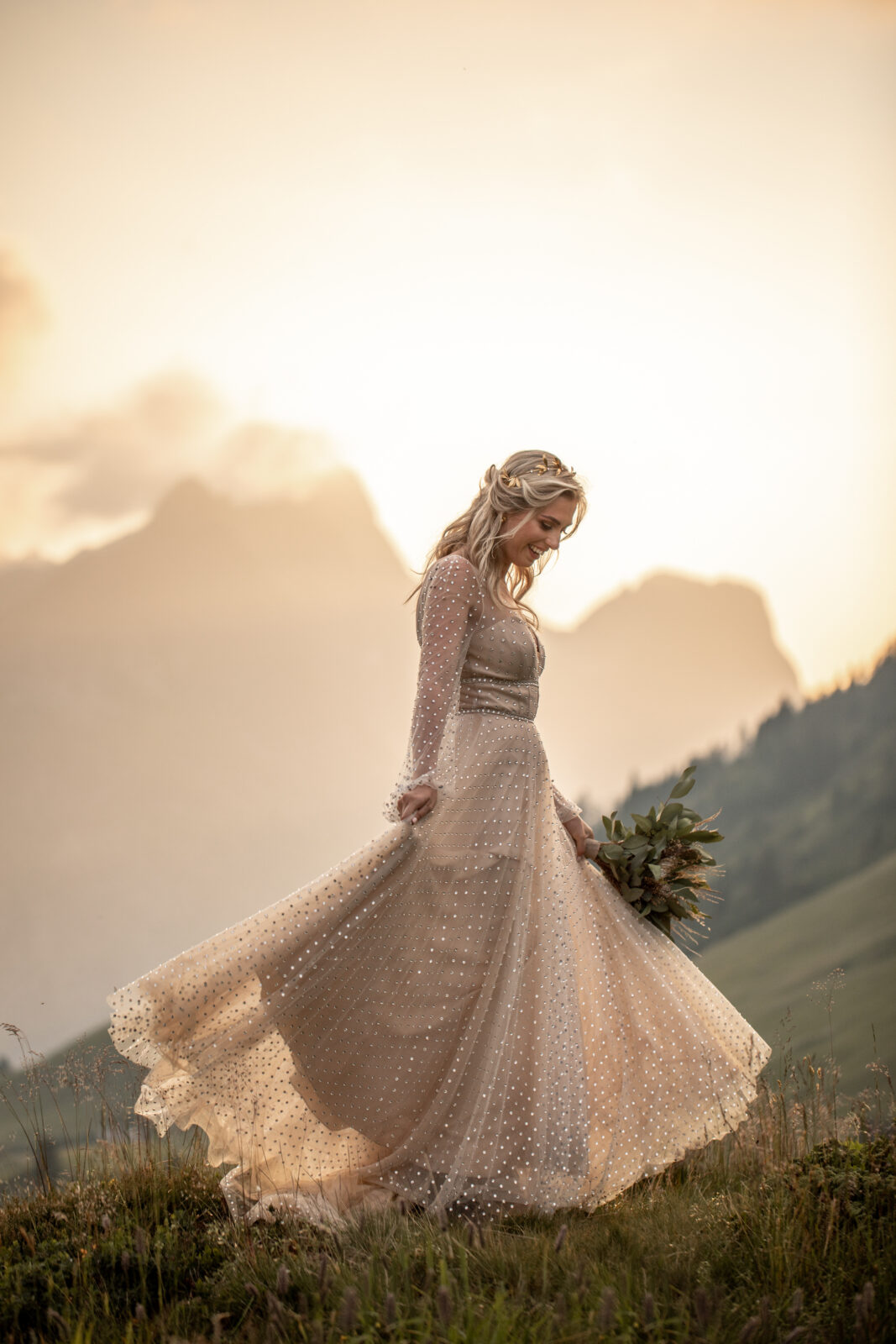 Hochzeit in den Bergen Österreichs