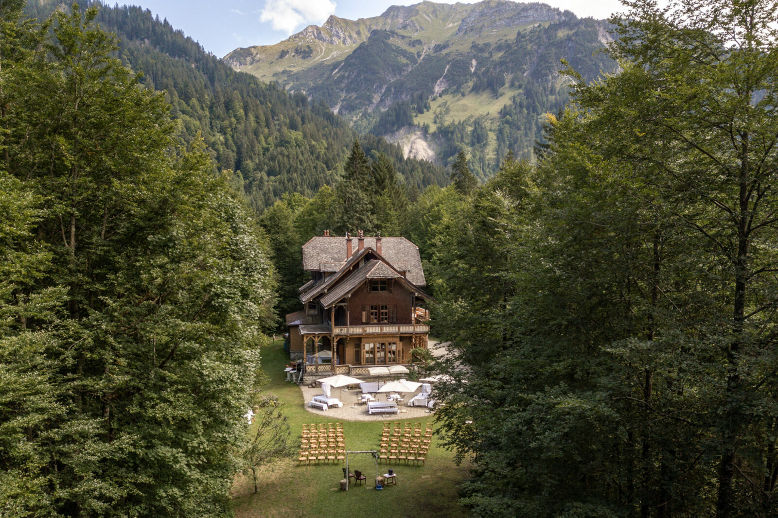 Abgelegene Hochzeitslocation Vorarlberg