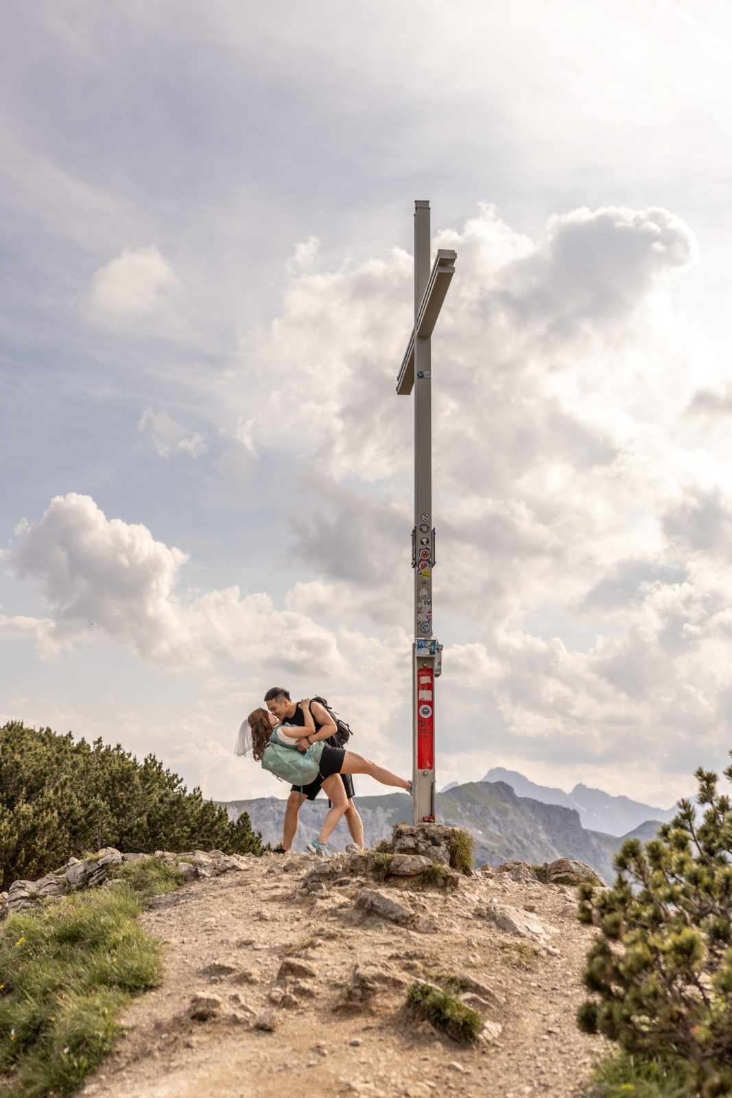 mountain hiking elopement austria