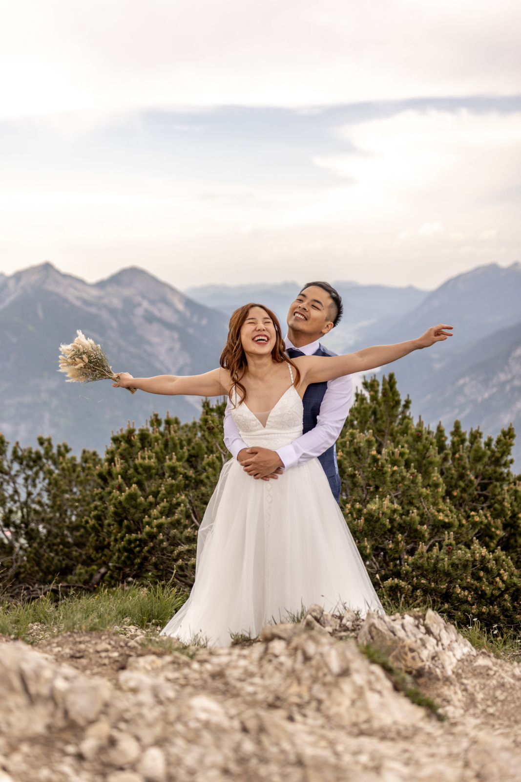 Austria mountain elopement photo and film team