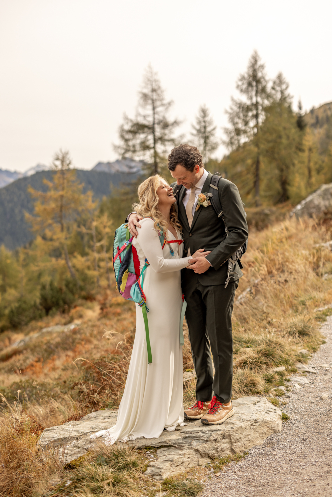 fall elopement in austria with family