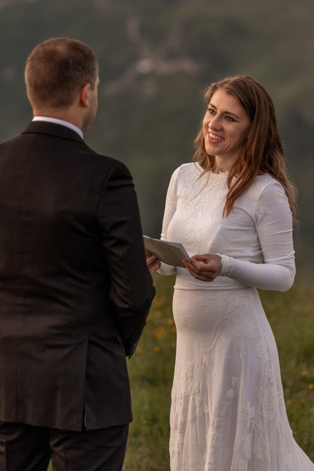 mountain elopement in the Alps