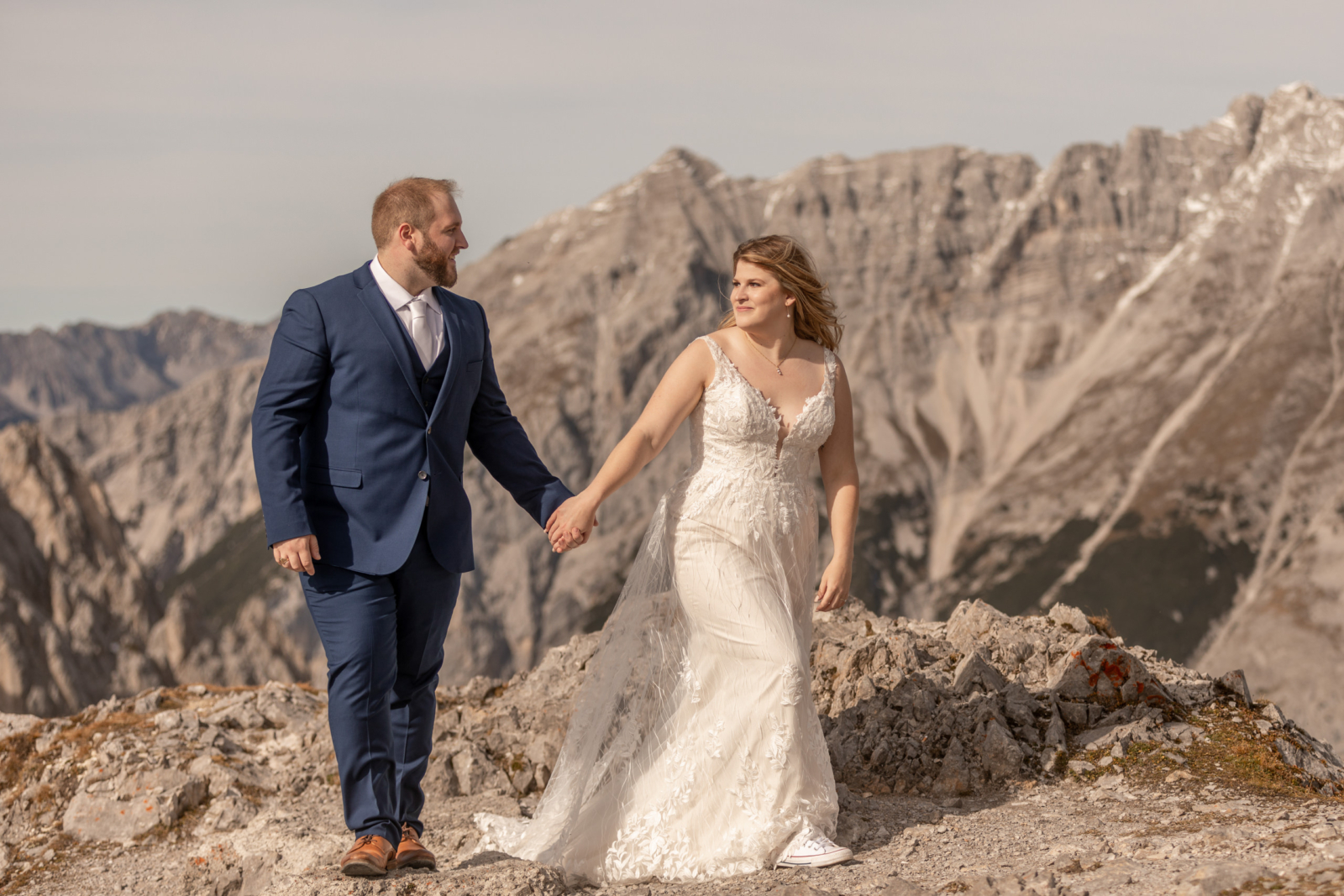 adventure wedding in the Alps