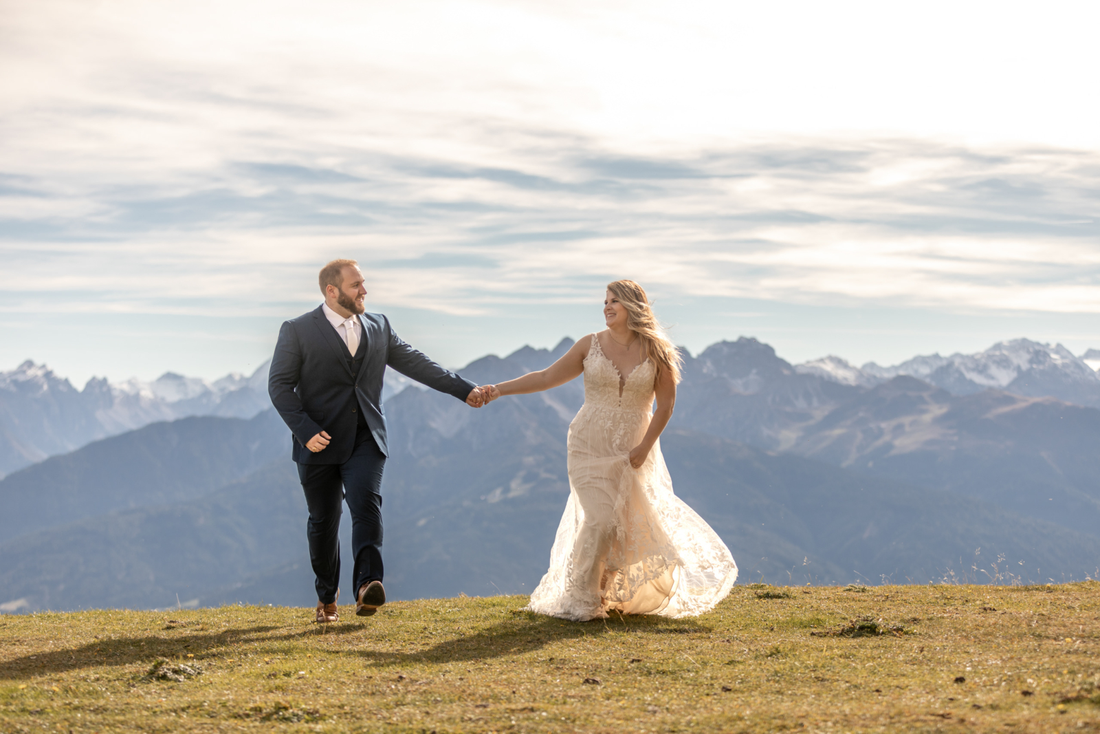 Wedding Photos in the Mountains in Austria