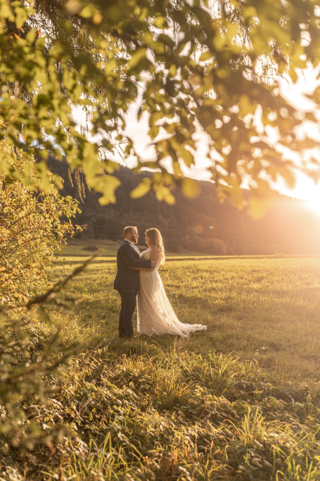 wedding photos in nature, Innsbruck