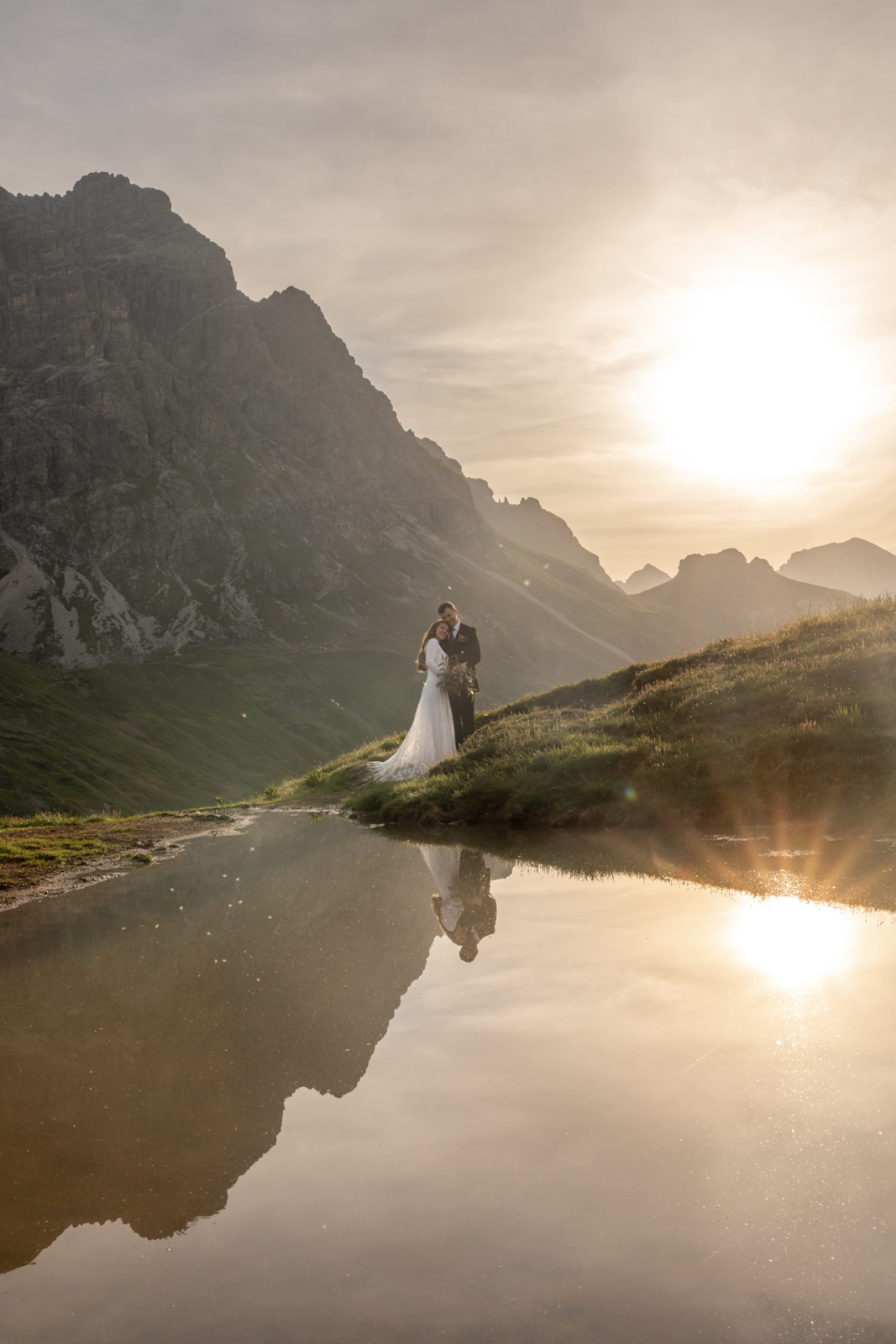 wedding photography in the Alps