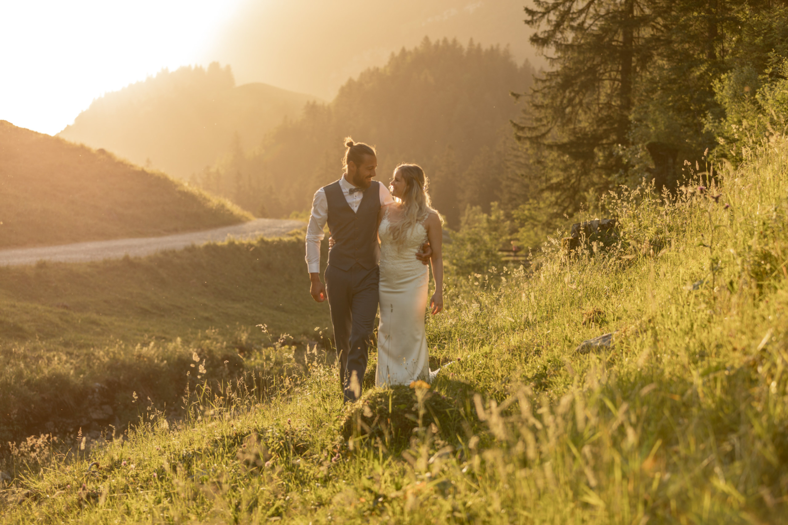 beautiful wedding photos in Switzerland
