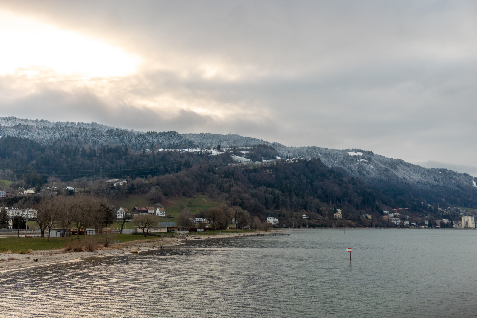 Sunrise at the Lake of Constance