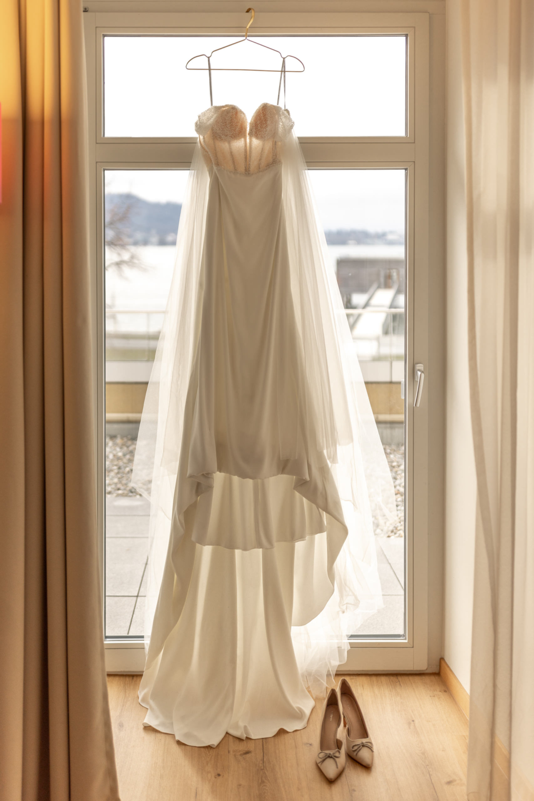 wedding dress from Brautmoment by Anna-Lena